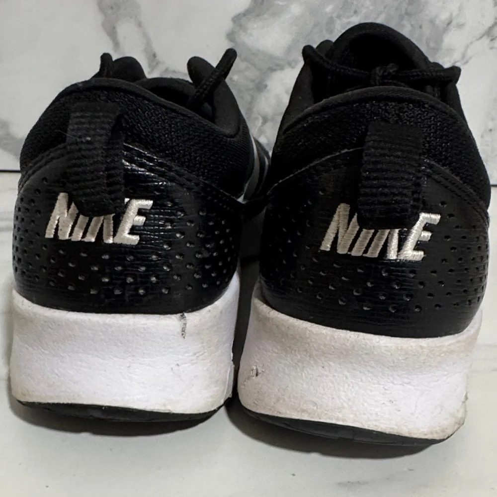 Nike Air Max Thea Black and White W7.5 Sneakers